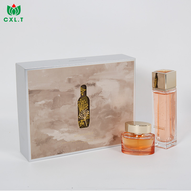 Elegant Customized Round Bottle Perfume Packaging Gift Box