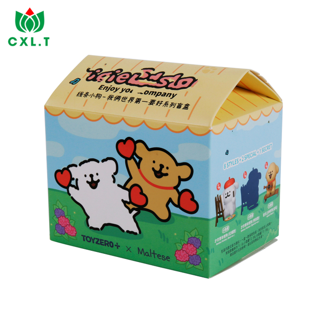 Cute Mystery Carton Packaging Gift Cardboard Paper Package Toys Blind Box