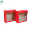 Printed Food Grade Bakery Pastry Cake Box Cookie Dessert Cake Pies Donut Macaron Box with Window