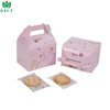 Custom Printed Board Paper Matte Lamination Takeaway Food Cake Box Packaging