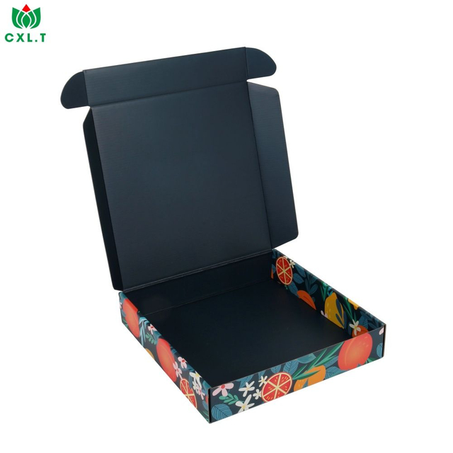 Custom Printed Rectangle Cardboard Folding Packaging Boxes for Businesses