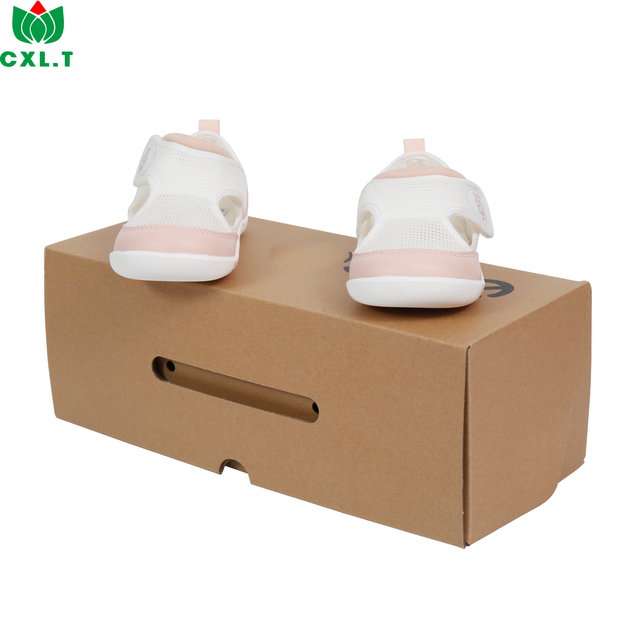 Brown Kraft Paper Recyclable Customized Cardboard Packaging Mailer Gift Corrugated Shoe Box