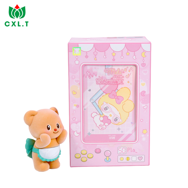 Wholesale Paper Packing Figures Cute Labuan Children Mystery Keychain Toys Blind Box