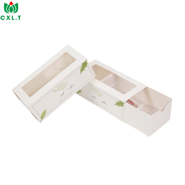 Folding Transparent Candy Custom Cake Food Paper Packing Box