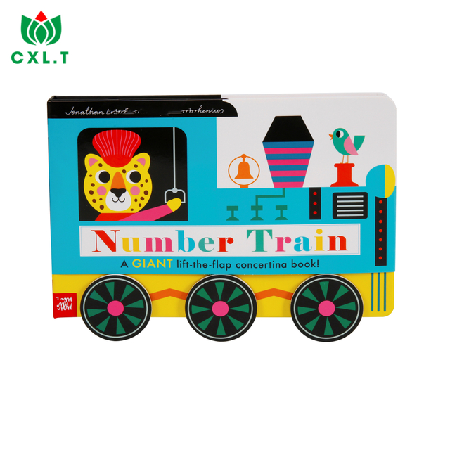 Custom Waterproof Picture Dictionary Thick Cardboard Board Children Book
