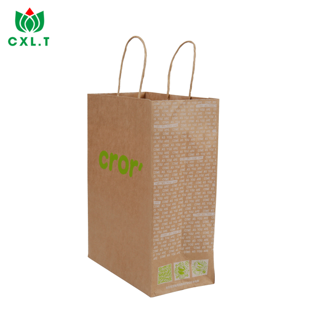Paper Bags for Restaurants and Takeout Fast Food Delivery Paper Bags