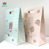 Beautiful Custom Recycled Carton Party Favor Colorful Bags Wedding Goodie Candy Kraft Paper Gift Bag for Kids Birthday Party