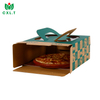 Custom Wholesale Foldable Paper Cardboard Corrugated Food Packaging Box with Handle