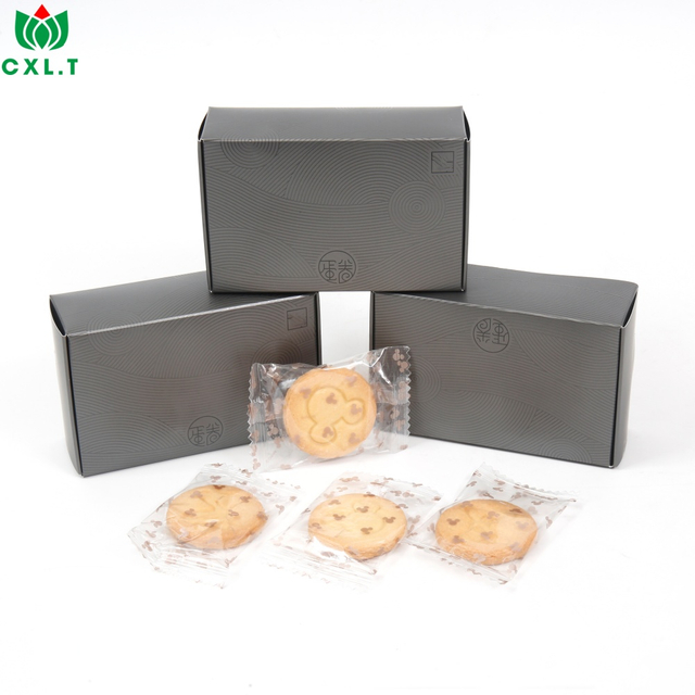 Empty Chocolate Paper Carton Box Small Sweet Food Packaging