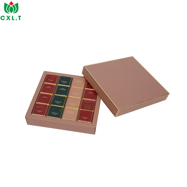 Premium Custom Chocolate Dessert Packaging Paper Box for Gifts