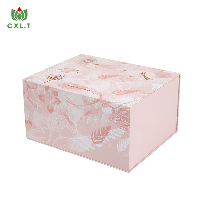 Eco-Friendly Luxury Magnetic Cosmetic Gift Box for Custom Packaging