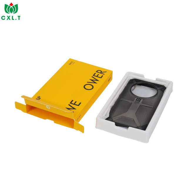 Custom Logo Folding Paperboard Packaging Gift Mobile Phone Case Card Box