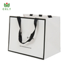 Luxury White Retail Boutique Handle Shopping Paper Gift Bag