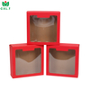 Corrugated Cake Box with Window for Cookie Shipping