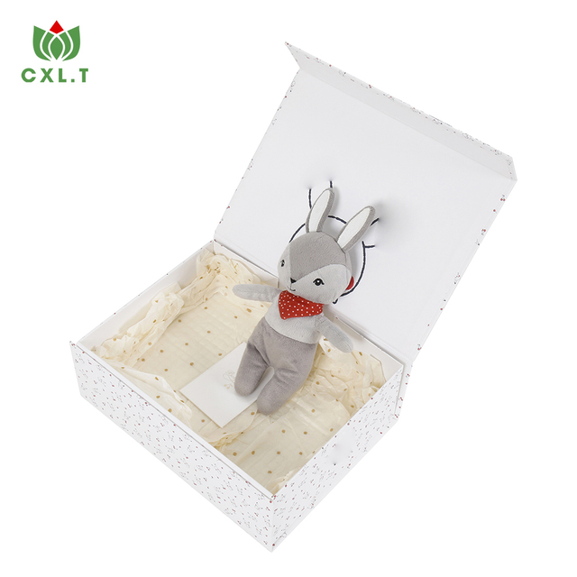Custom Luxury Folding Cardboard Cosmetics Makeup Jewelry Clothes Magnetic Paper Box