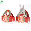 Custom Printed Portable Gift Apple Sweets Biscuits Packaging Christmas Cake Paper Box