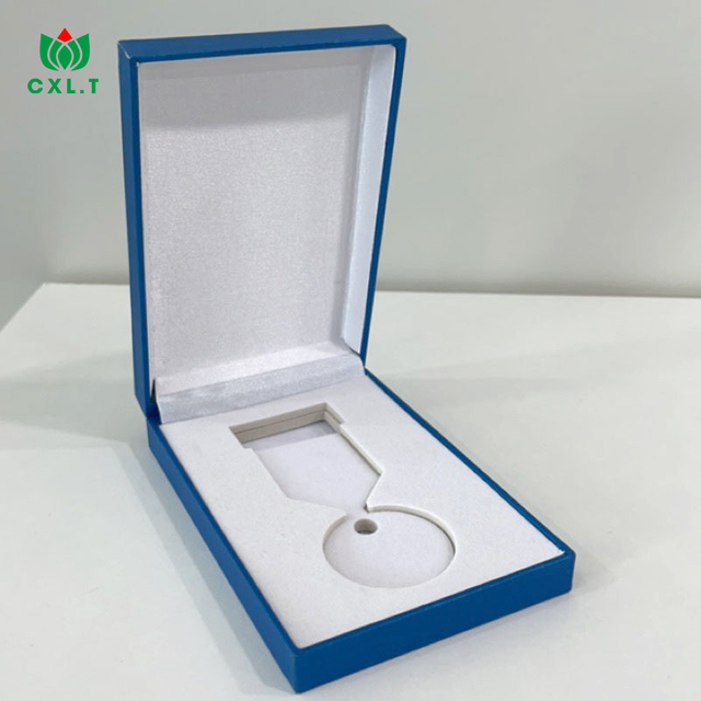 Luxury Engagement Wedding Ring Necklace Bracelet Gift Paper Jewelry Packaging Box