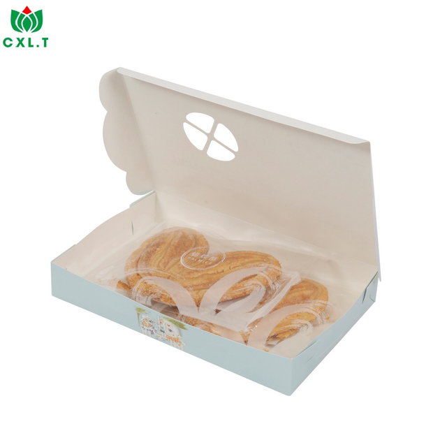 Eco Friendly Luxury Cake Sushi Cupcake Gift Disposable Food Packaging Card Box