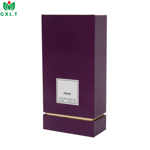 Luxury Custom Logo Perfume Box Arabic Black Perfum Packing Box