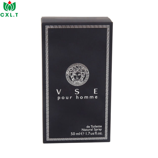 Printed Makeup Perfume Gift Drawer Smooth Surface UV Coated Paper Cosmetic Box