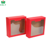 Corrugated Cake Box with Window for Cookie Shipping