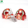 Custom Printed Portable Gift Apple Sweets Biscuits Packaging Christmas Cake Paper Box