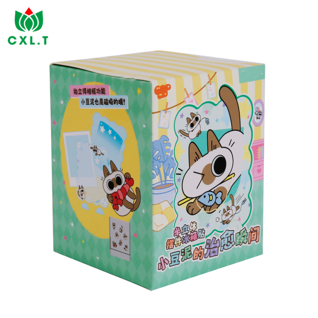 Paper Package Mystery Pop Culture Toy Custom Blind Box Packaging