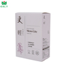 Premium White Cardboard Makeup Packaging with Glossy Matte Finish Card Box