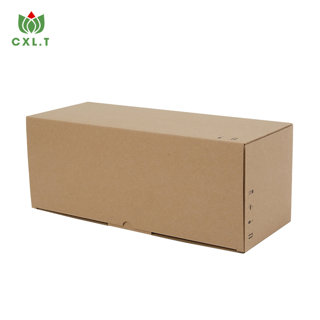 Recyclable Corrugated Kraft Paper Mailer Shipping Packing Mailing Folding Box