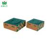 Custom Wholesale Foldable Paper Cardboard Corrugated Food Packaging Box with Handle