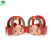 Custom Printed Portable Gift Apple Sweets Biscuits Packaging Christmas Cake Paper Box