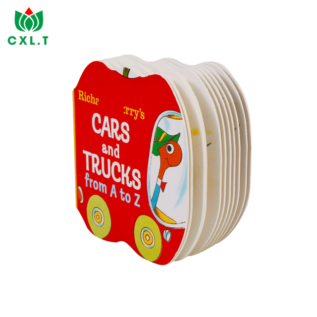 Factory Printing Custom Eco-Friendly Children Board Books Cartoon Kids Book