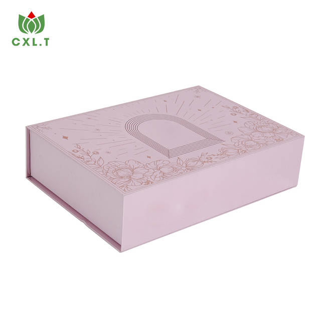Eco-Friendly Kraft Magnetic Gift Box for Wholesale Makeup Box