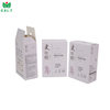 Premium White Cardboard Makeup Packaging with Glossy Matte Finish Card Box