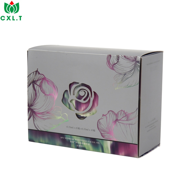Recycled Cardboard Folding Box for Perfume Gift Packaging Box